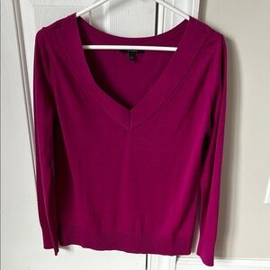 V-Neck Silk Cashmere Sweater